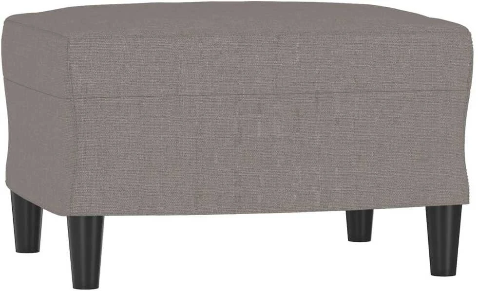 Sofa Sofos komplektas su pagalvėlėmis, 4 dalių, taupe, audinys