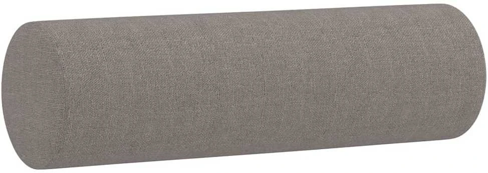 Sofa Sofos komplektas su pagalvėmis, 2 dalių, taupe, audinys