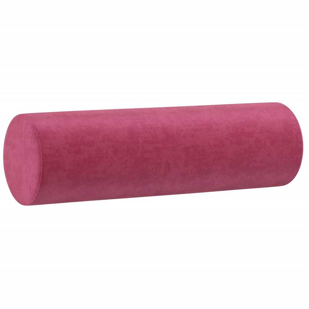 Sofa Sofos komplektas su pagalvėmis, 2 dalių, vyno, aksomas