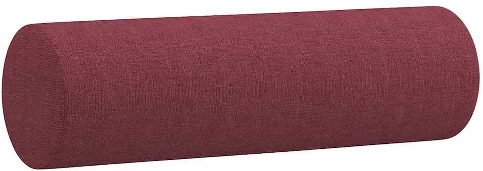 Sofa Sofos komplektas su pagalvėmis, 2 dalių, vyno, audinys