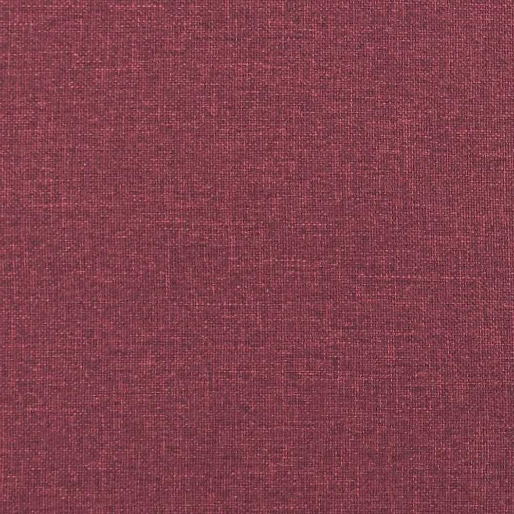 Sofa Sofos komplektas su pagalvėmis, 2 dalių, vyno, audinys