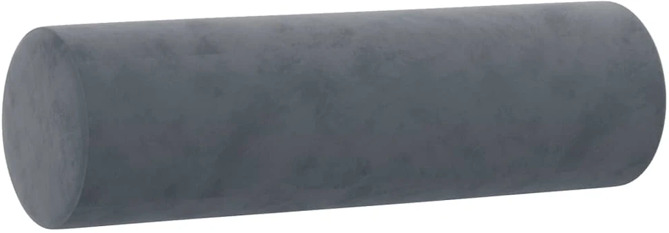 Sofa Sofos komplektas su pagalvėmis, 2 dalių, pilkas, aksomas