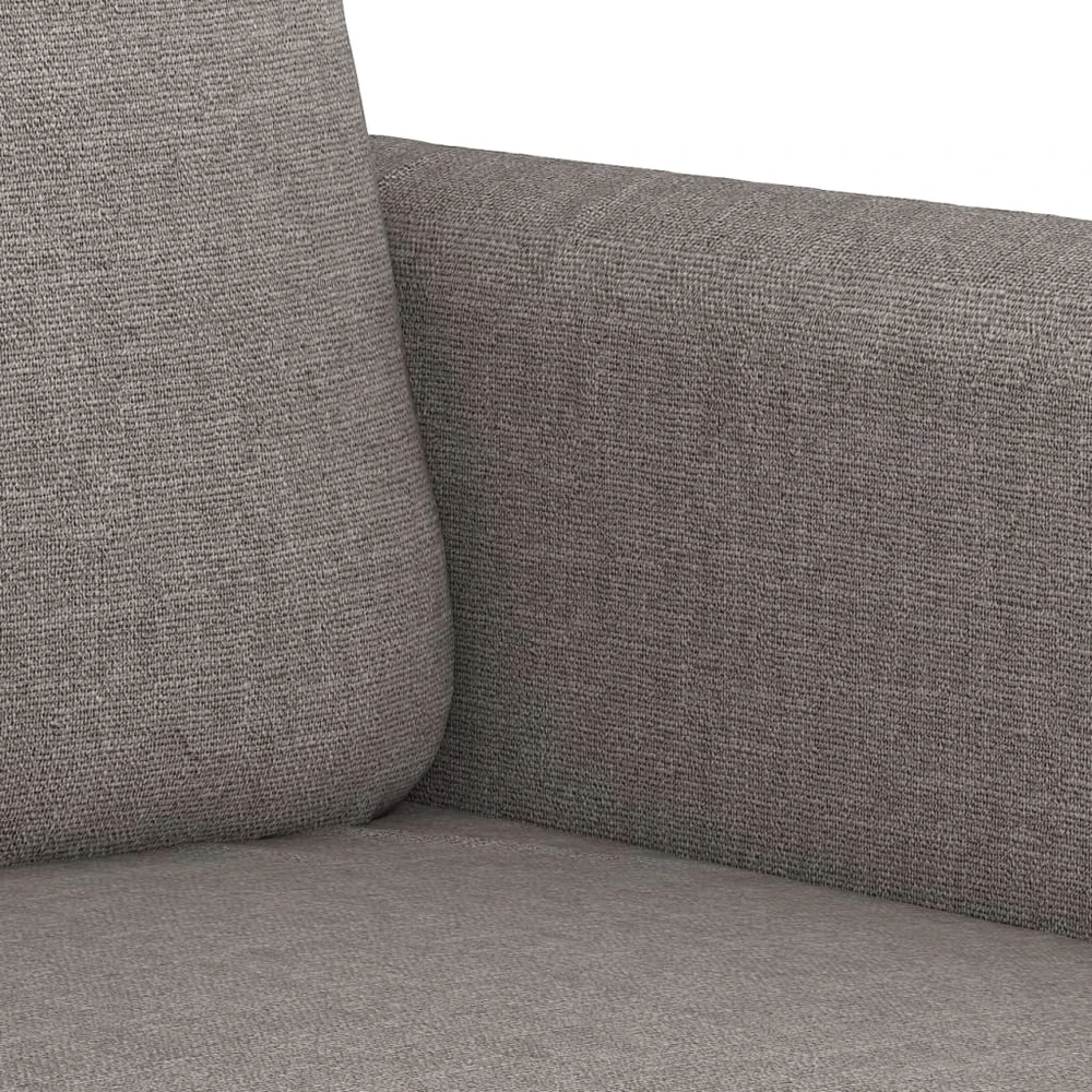 Sofa Sofos komplektas su pagalvėmis, 2 dalių, taupe, audinys
