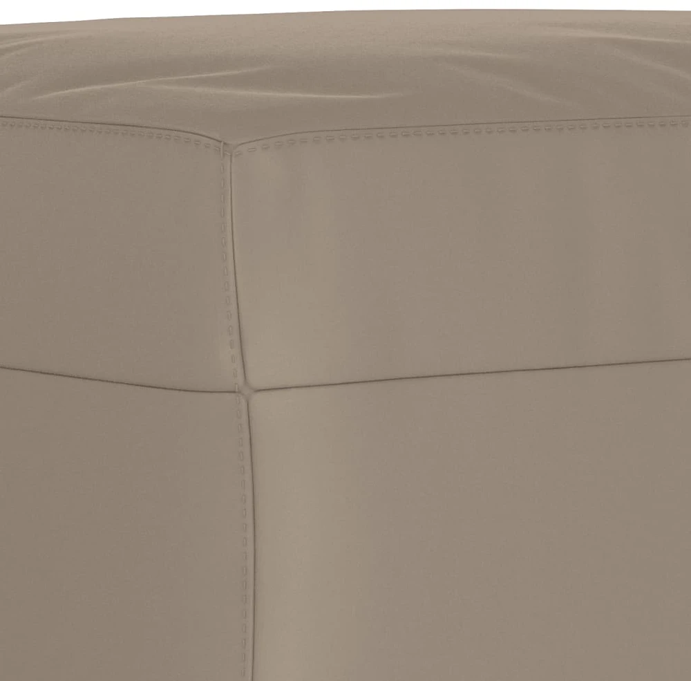 Sofa Sofos komplektas su pagalvėmis, 3 dalių, taupe, audinys