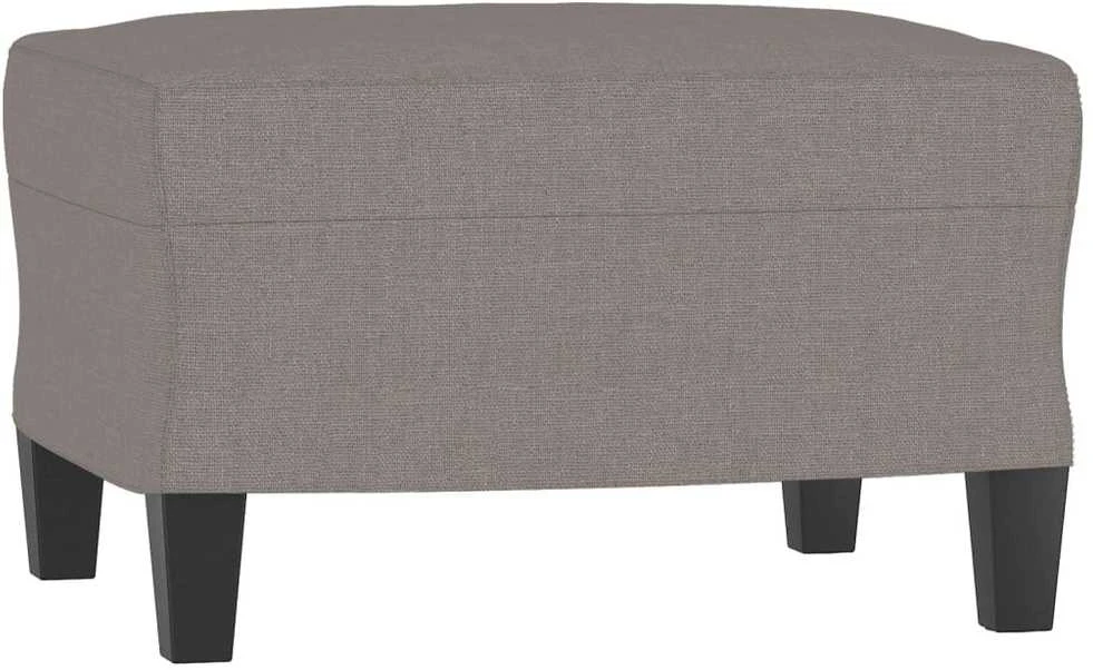Sofa Sofos komplektas su pagalvėmis, 3 dalių, taupe, audinys
