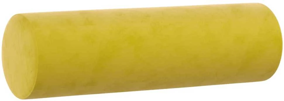 Sofa Sofos komplektas su pagalvėmis, 3 dalių, geltonas, aksomas