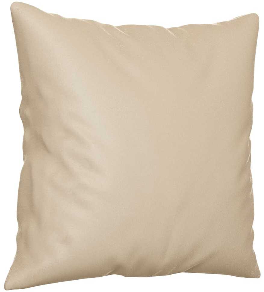 Sofa Sofos komplektas su pagalvėmis, 3 dalių, kreminis, audinys