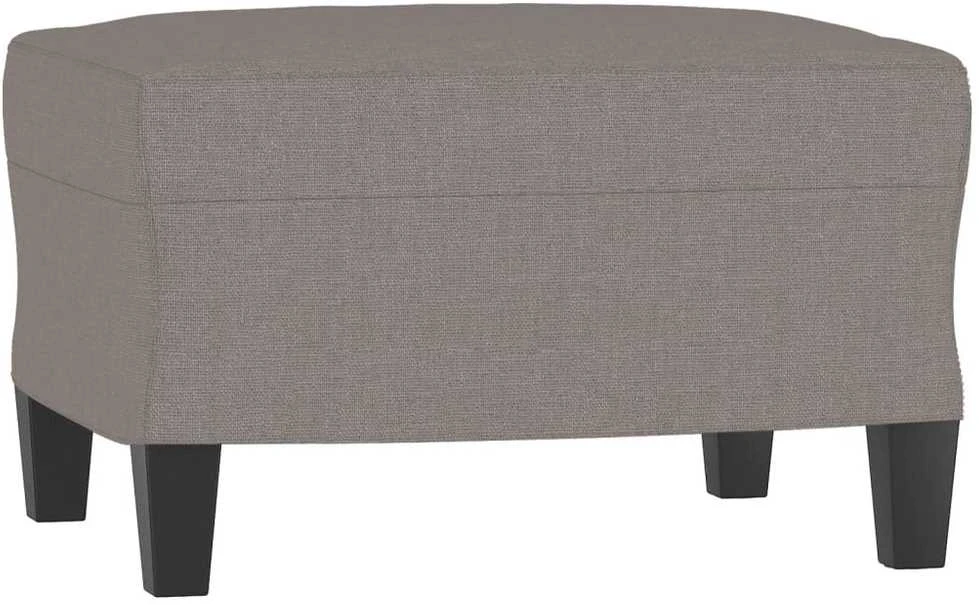 Sofa Sofos komplektas su pagalvėmis, 3 dalių, taupe, audinys