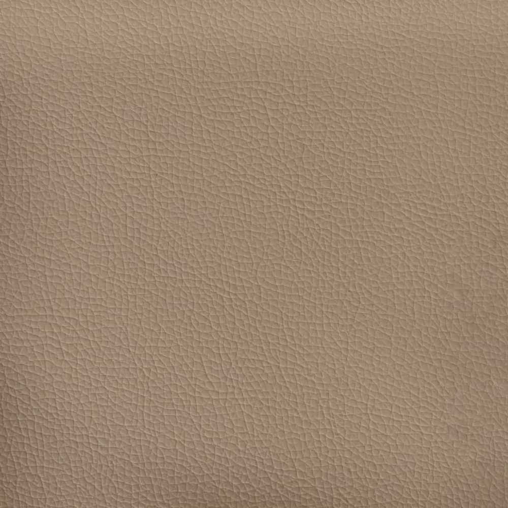 Sofa Sofos komplektas su pagalvėmis, 3 dalių, kapučino, dirbtinė oda