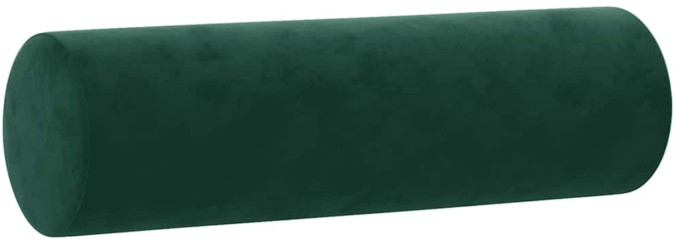 Sofa Sofos komplektas su pagalvėmis, 3 dalių, žalias, aksomas