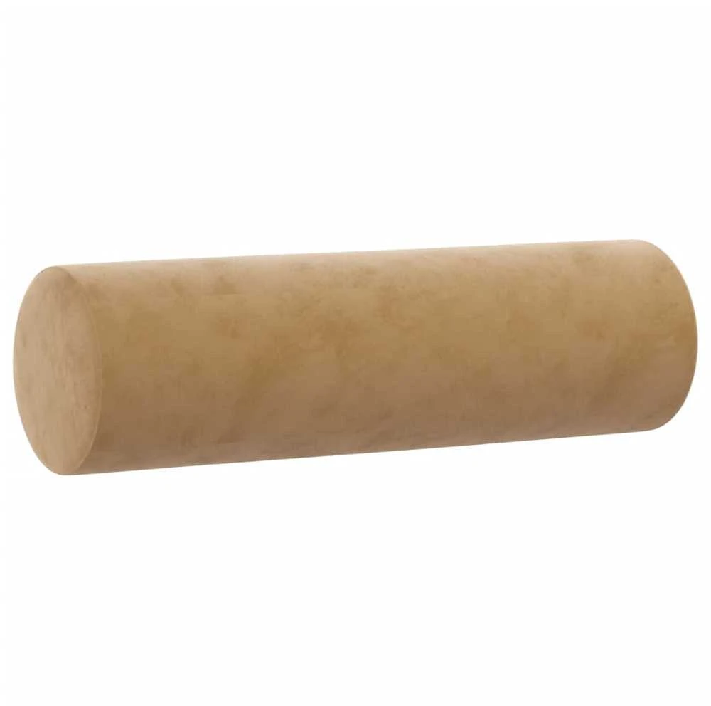 Sofa Sofos komplektas su pagalvėmis, 3 dalių, rudas, aksomas