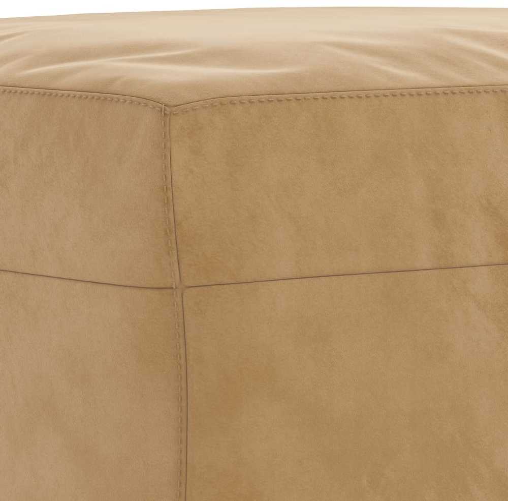 Sofa Sofos komplektas su pagalvėmis, 3 dalių, rudas, aksomas