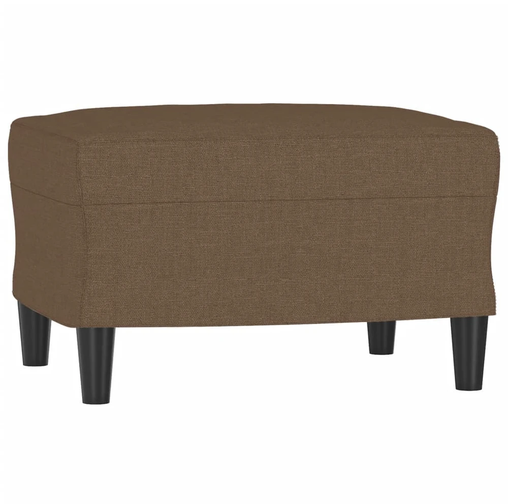 Sofa Sofos komplektas su pagalvėmis, 4 dalių, rudas, audinys