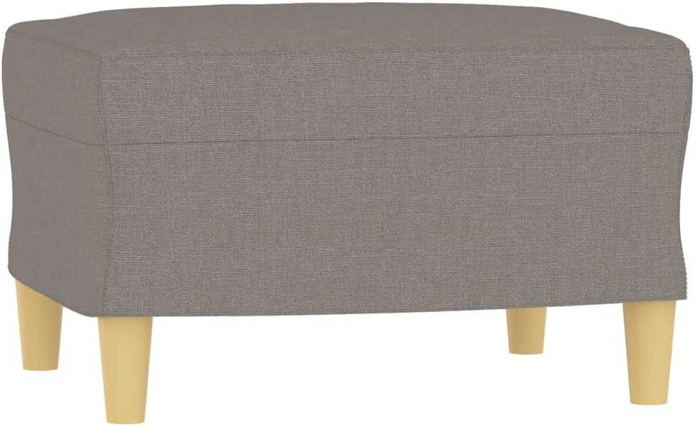 Sofa Sofos komplektas su pagalvėmis, 4 dalių, taupe, audinys