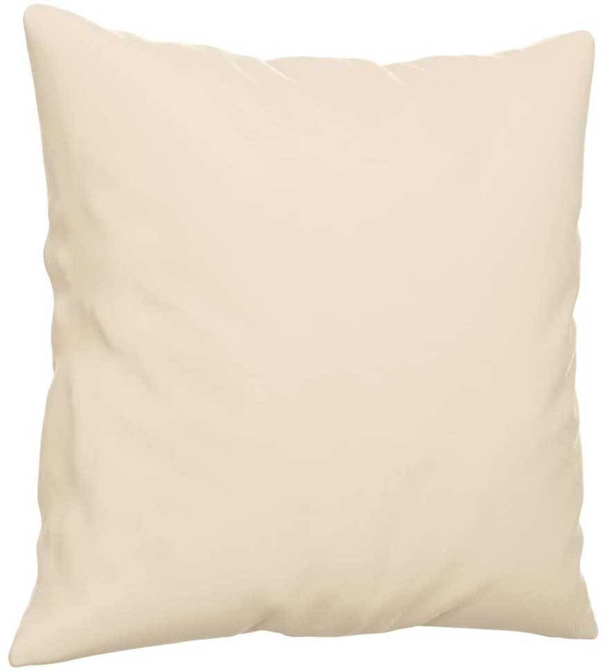 Sofa Sofos komplektas su pagalvėmis, 4 dalių, smėlio, audinys