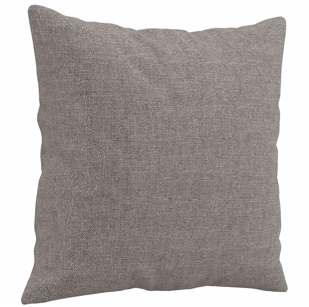 Sofa Sofos komplektas su pagalvėmis, 4 dalių, taupe, audinys