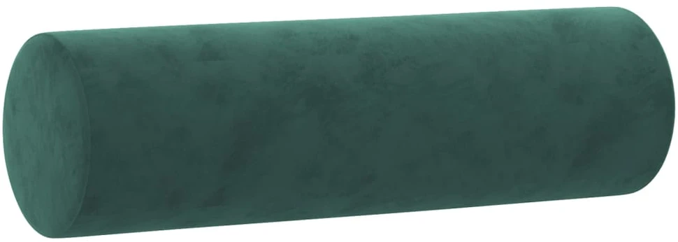 Sofa Sofos komplektas su pagalvėmis, 4 dalių, žalias, aksomas