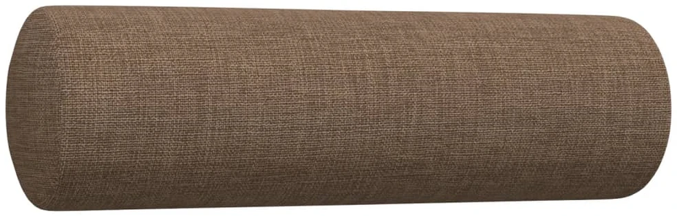 Sofa Sofos komplektas su pagalvėmis/pakoja, 3 dalių, juoda, audinys