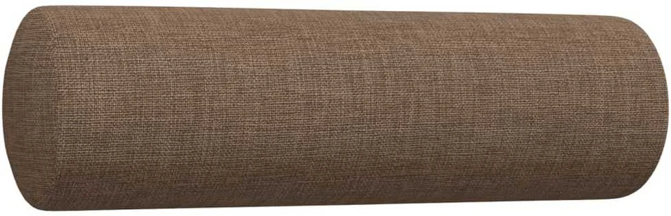 Sofa Sofos komplektas su pagalvėmis/pakoja, 4 dalių, juoda, audinys
