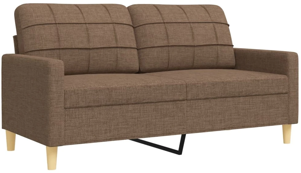 Sofa Sofos komplektas su pagalvėmis/pakoja, 4 dalių, juoda, audinys