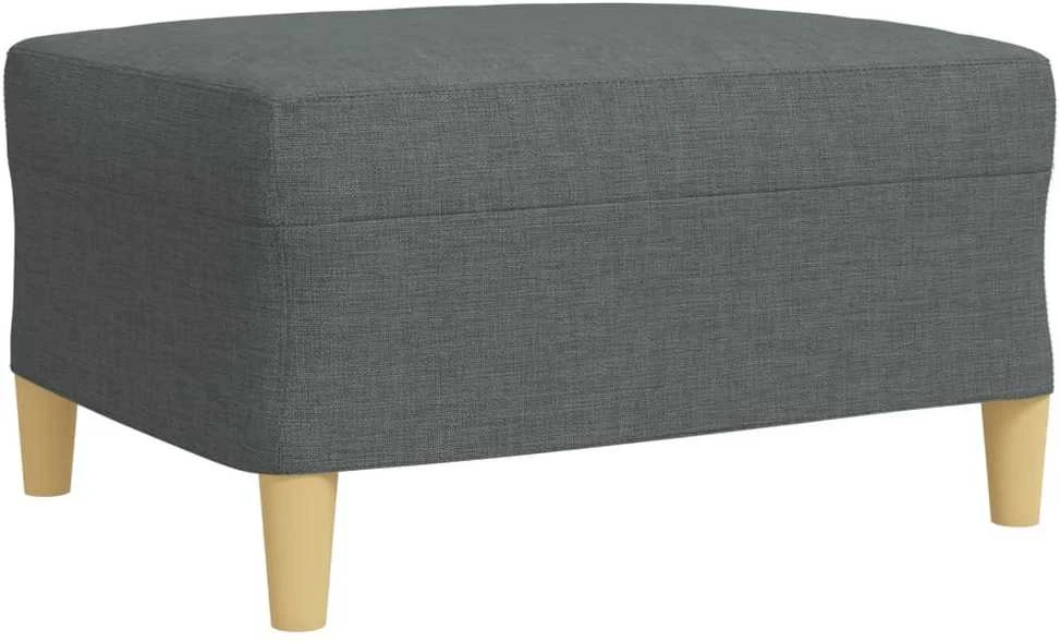 Sofa Sofos komplektas su pagalvėmis/pakoja, 4 dalių, pilka, audinys