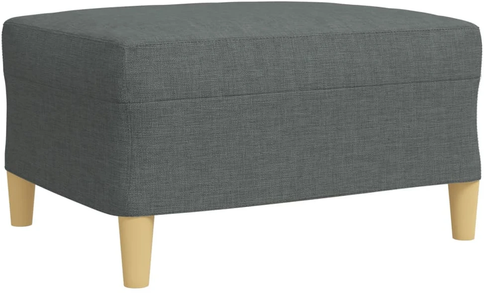 Sofa Sofos komplektas su pagalvėmis/pakoja, 4 dalių, pilka, audinys