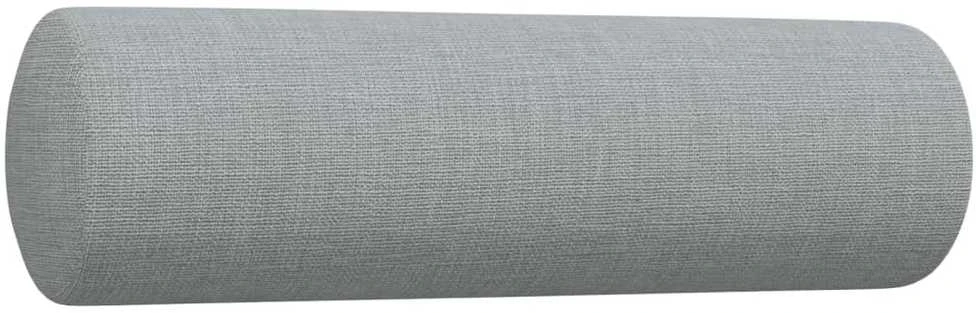 Sofa Sofos komplektas su pagalvėmis/pakoja, 4 dalių, taupe, audinys
