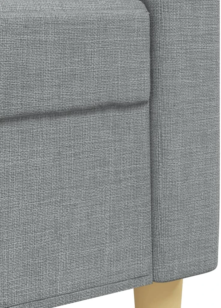 Sofa Sofos komplektas su pagalvėmis/pakoja, 4 dalių, taupe, audinys