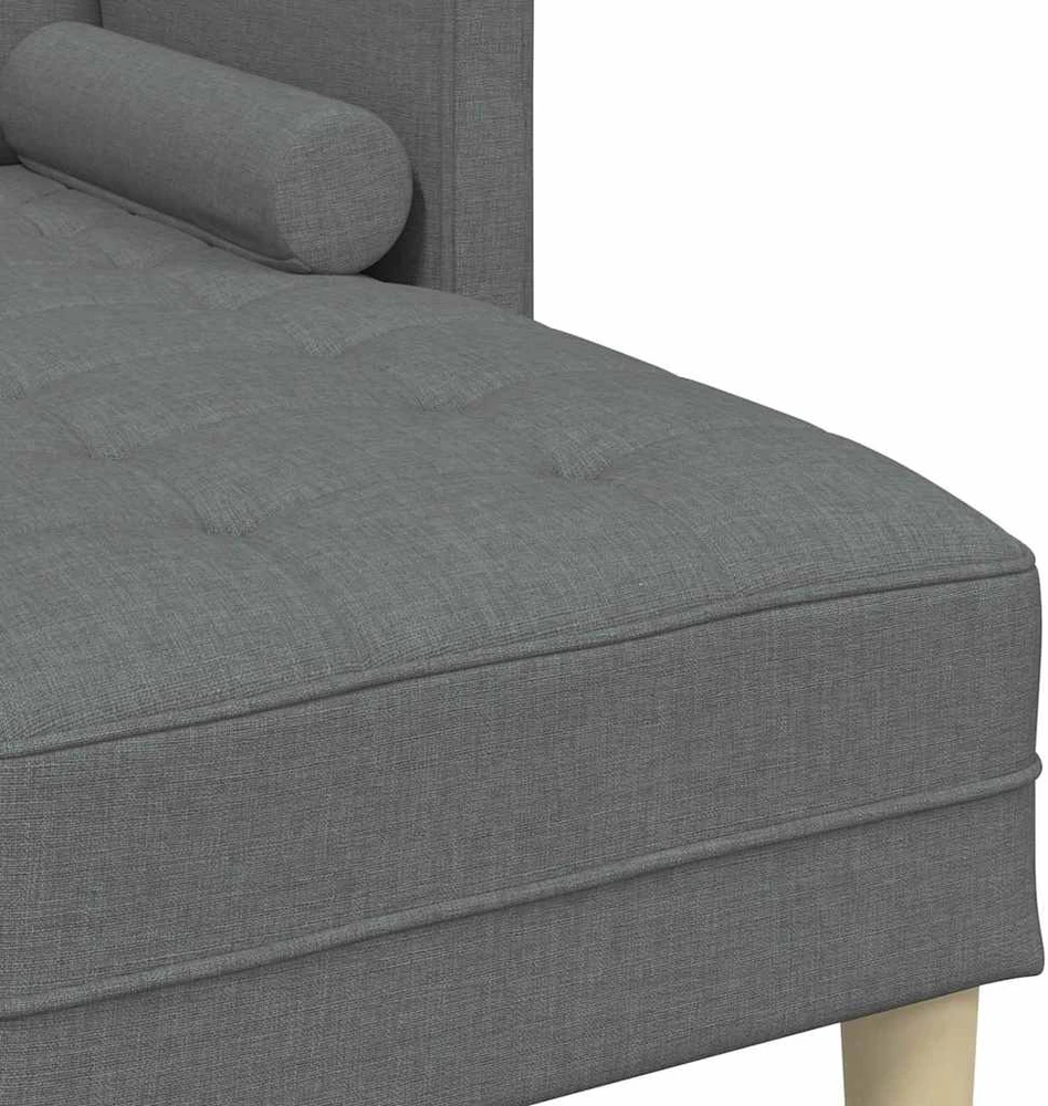 Sofa Sofos komplektas Tamsiai pilka 173 x 131 x 67 cm Poliesteris