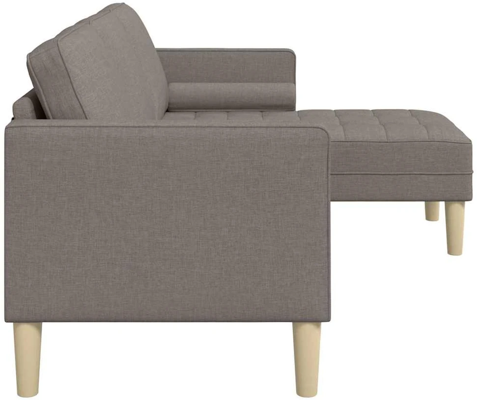Sofa Sofos komplektas Tortora 173 x 131 x 67 cm Poliesteris