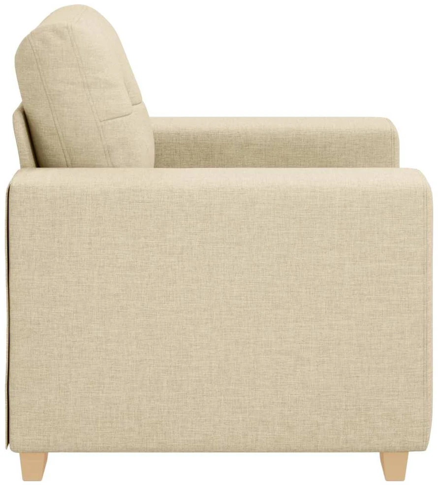 Sofa Sofos krėslas, kreminės spalvos, 100x78x80 cm, audinys