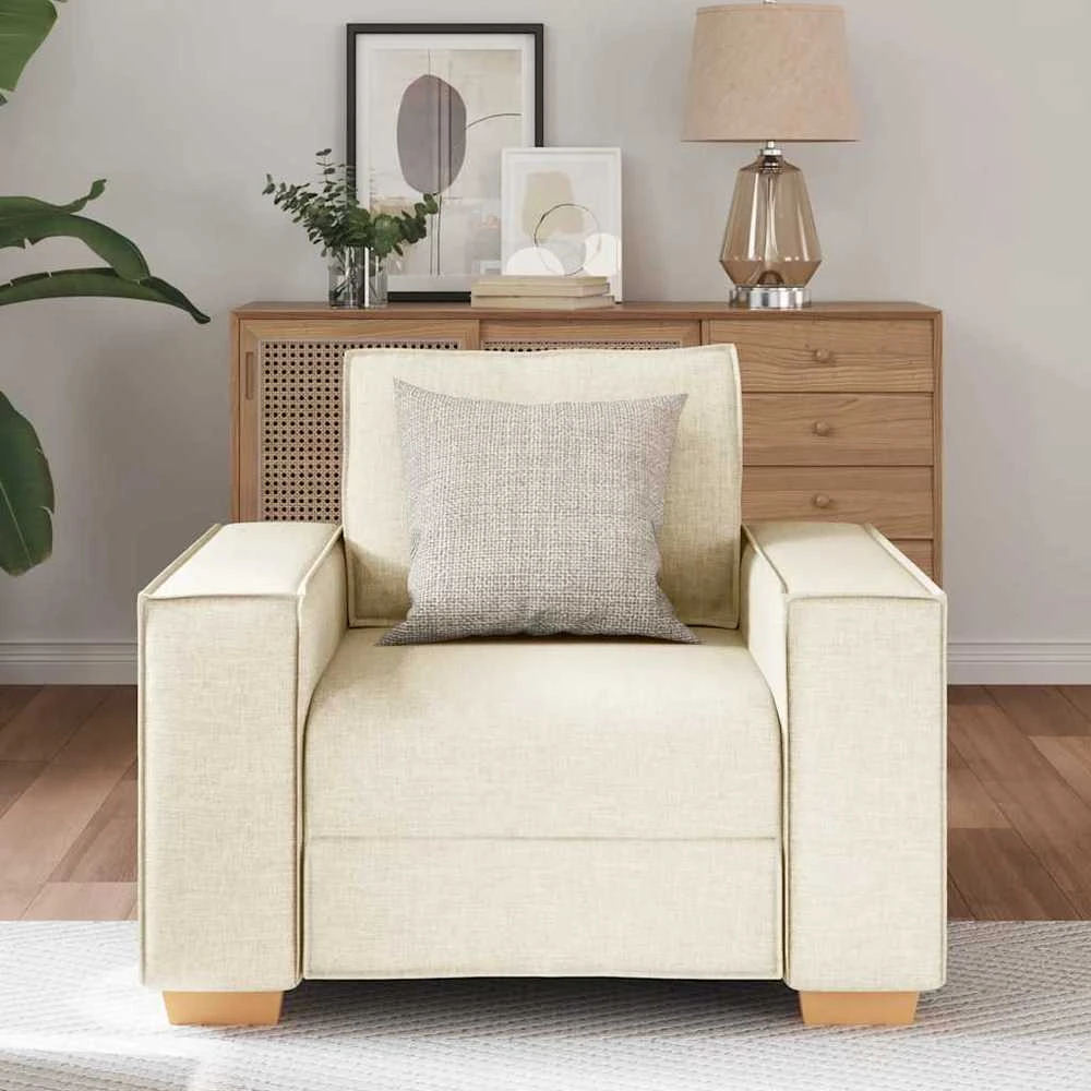 Sofa Sofos krėslas, linas, 100x78x84 cm