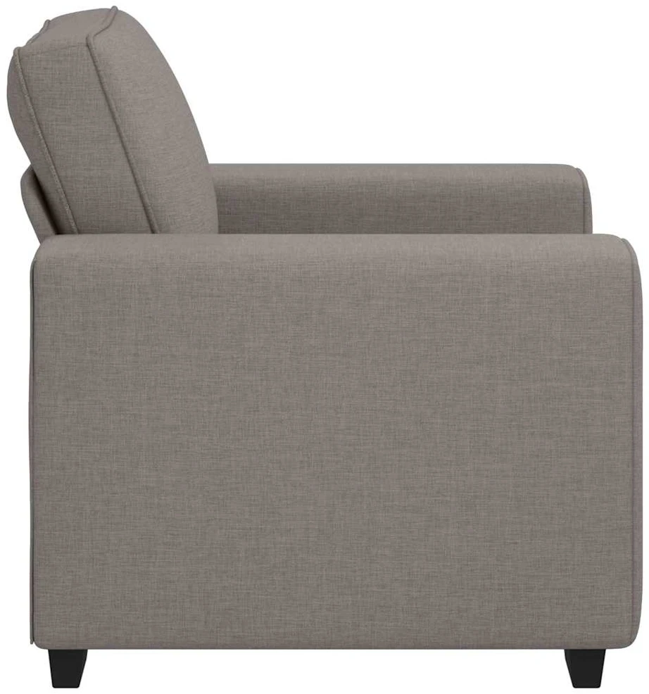Sofa Sofos krėslas, pilkai rudas, 100x77x82 cm, audinys
