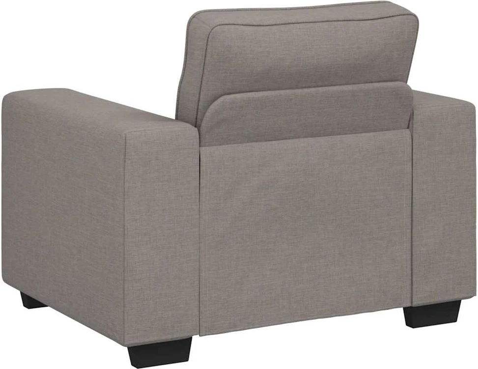Sofa Sofos krėslas, pilkai rudas, 100x77x82 cm, audinys