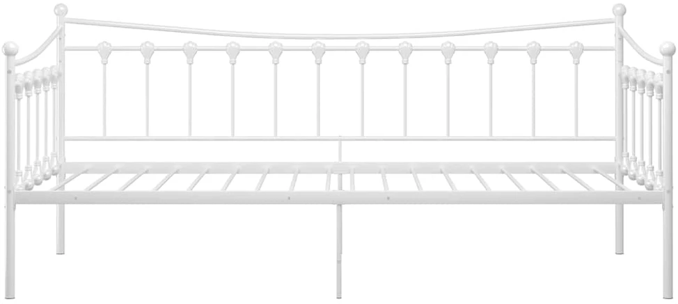 Sofos-lovos rėmas, baltos spalvos, 90x200cm, metalas