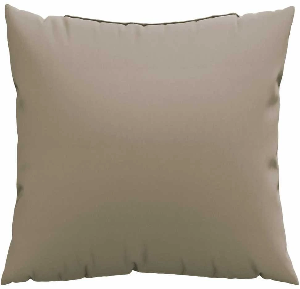 Sofos pagalvėlės, 4vnt., taupe spalvos, 50x50cm, audinys