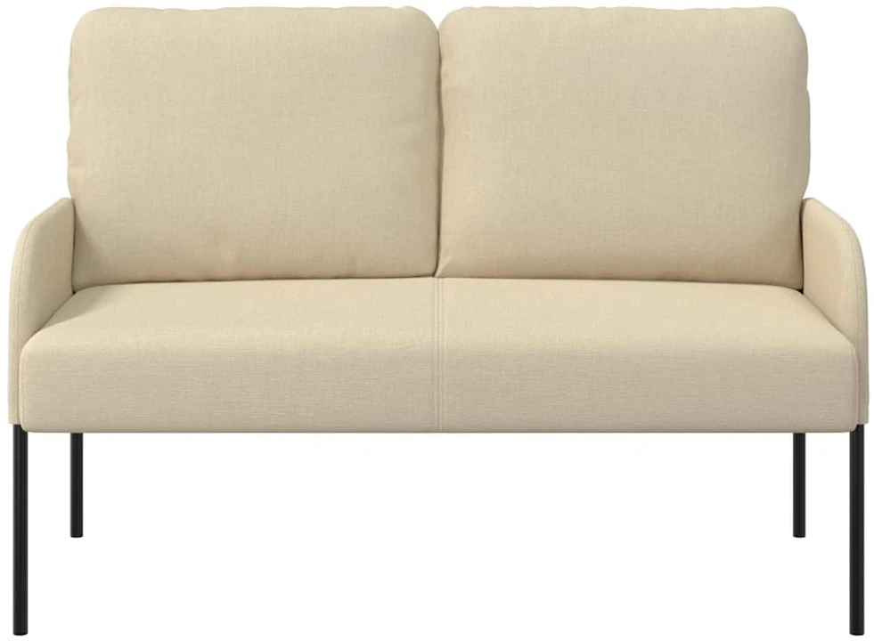 Sofa Sofos su pagalve 110cm Kreminė fanera
