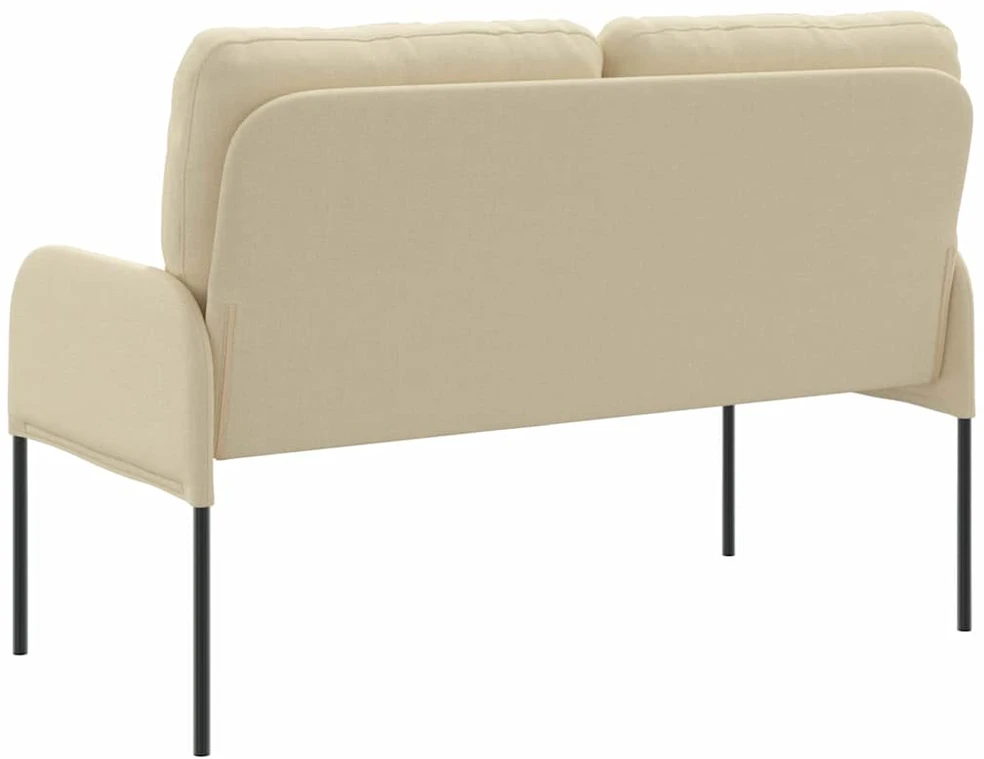 Sofa Sofos su pagalve 110cm Kreminė fanera