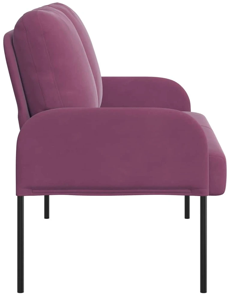 Sofa Sofos su pagalve 110cm Violetinė fanera