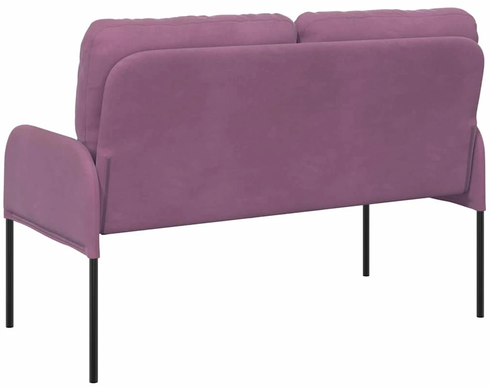 Sofa Sofos su pagalve 110cm Violetinė fanera