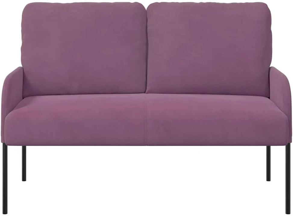 Sofa Sofos su pagalve 110cm Violetinė fanera