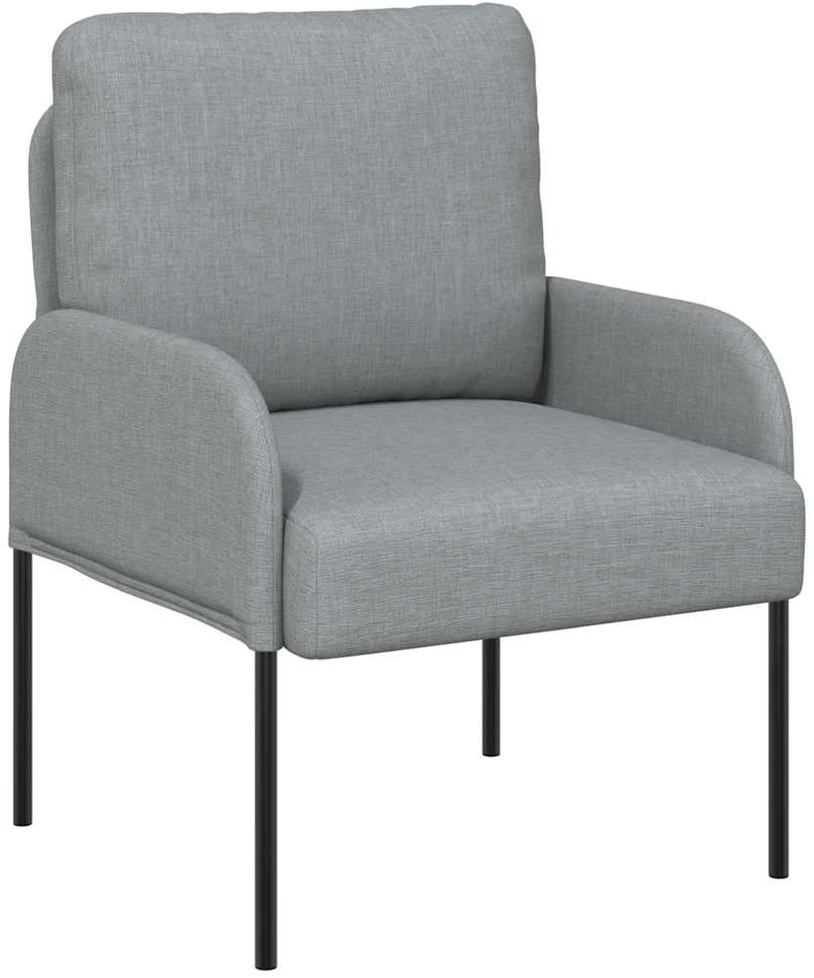 Sofa Sofos su pagalve 55cm Šviesiai pilka fanera