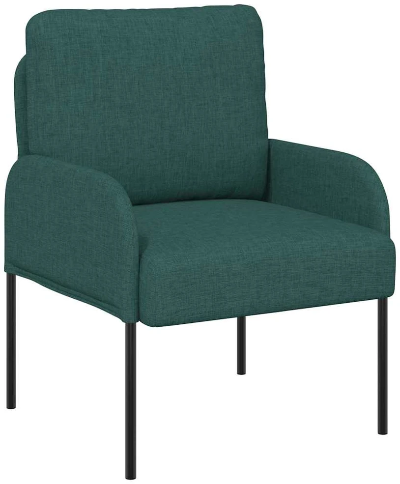 Sofa Sofos su pagalve 55cm Tamsiai žalia fanera