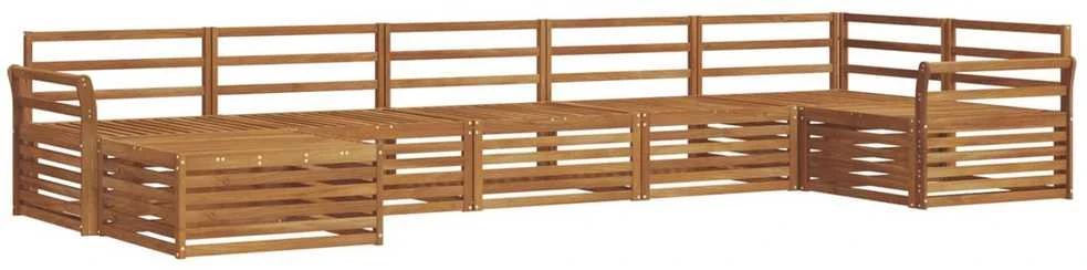 Sofa Lauko sofos komplektas 7 vnt. Natūrali
