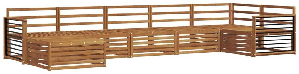 Sofa Lauko sofos komplektas 7 vnt. Natūrali