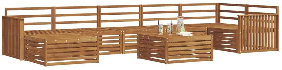 Sofa Lauko sofos komplektas 8 vnt. Natūrali