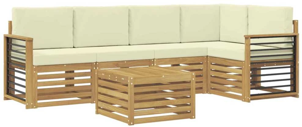 Lauko sofos komplektas 6 vnt. Poliesteris