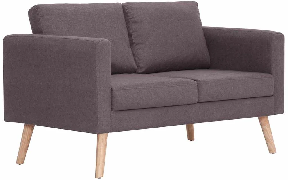 Sofa Sofų komplektas, 2d., taupe sp., audinys