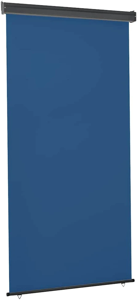 Šoninė balkono markizė, mėlyna, 125x250cm