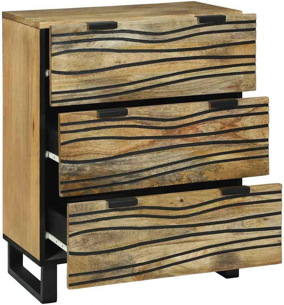 Kabalas Ruda 60 x 33.5 x 75 cm Mango medienos masyvas